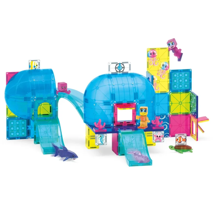 MAGNA-TILES  | Magnetická stavebnice Undersea Adventure | 58 dílů