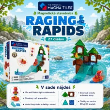 MAGNA-TILES | Magnetická stavebnice Raging Rapids | 27 dílů