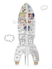 Monumi Raketa k vymalování