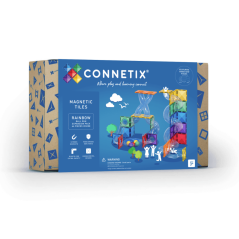 Connetix Tiles - rozšiřovací sada kuličková dráha 66 ks