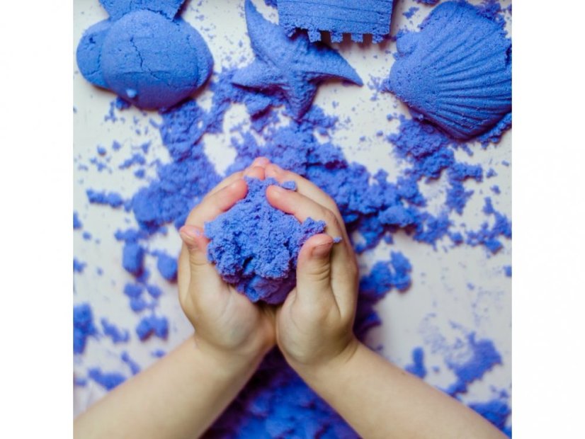 MEGApísek 1 kg - modrý