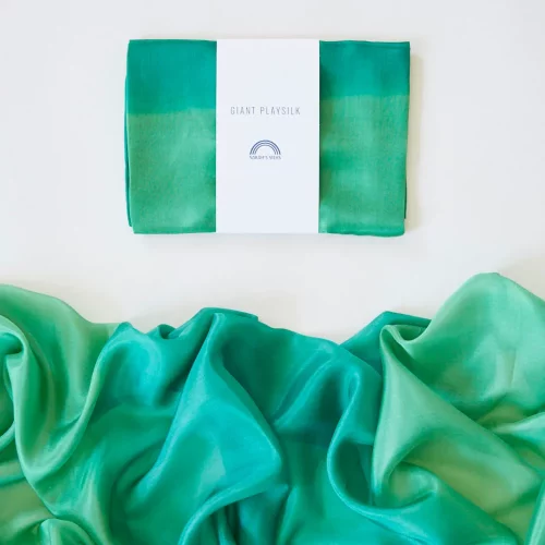 Sarah's Silks Obří hedvábný šátek (zelený les)