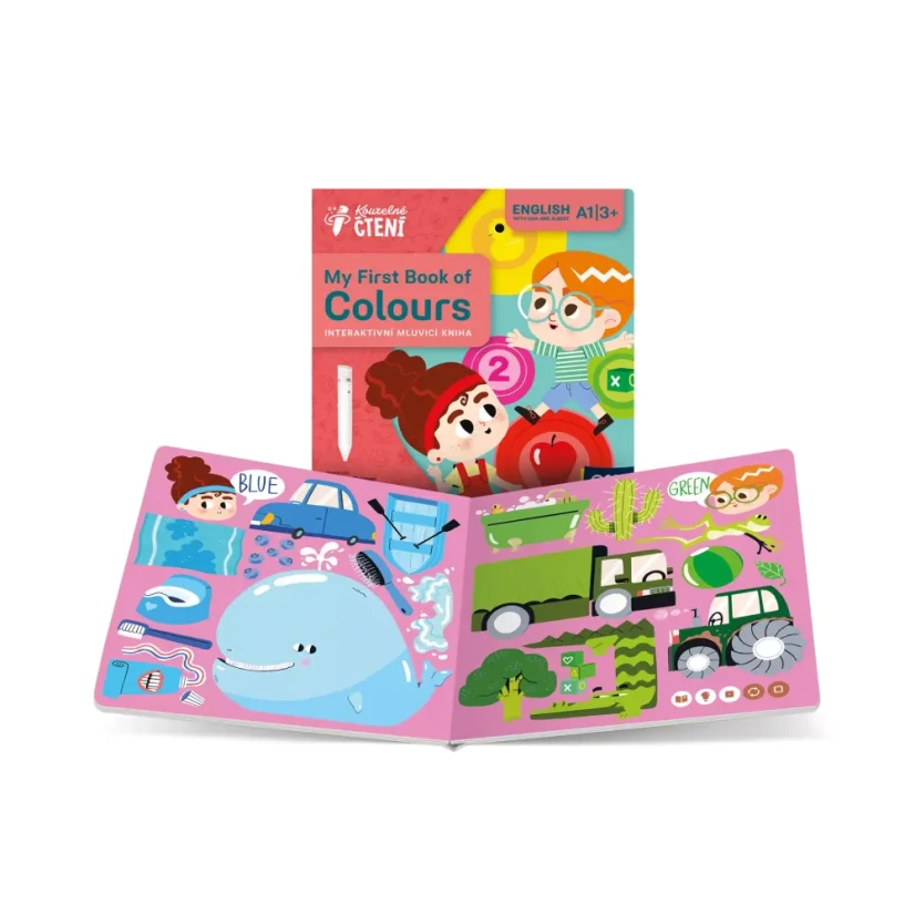 Albi | Kouzelné čtení | Kniha My First Book of Colours