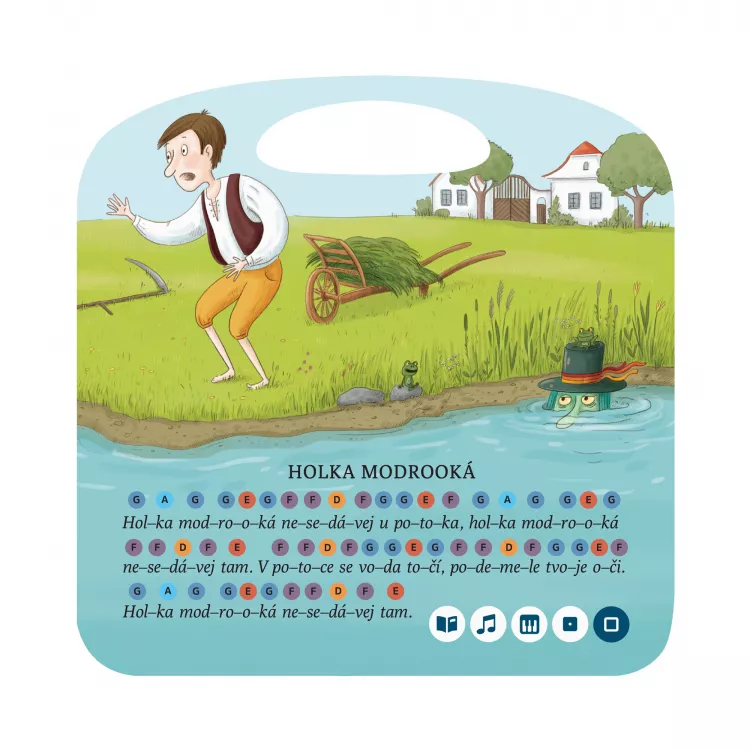 Albi - Kouzelné čtení - Kniha Zpívánky 1 - 3. vydání