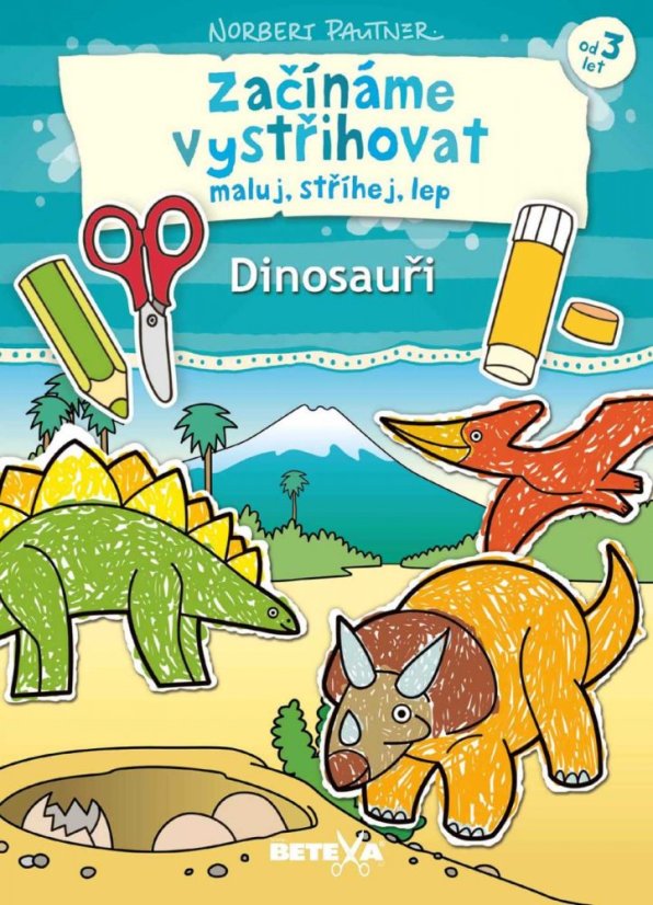 BETEXA | Začínáme vystřihovat | Dinosauři