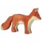 Holztiger - Stojící liška – dřevěné zvířátko z lesa