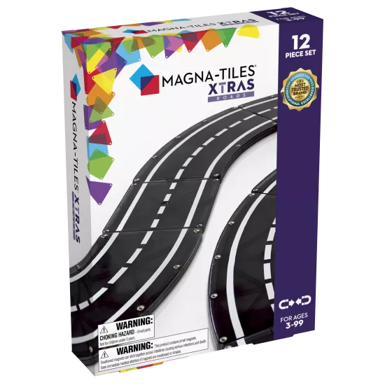 Magna Tiles - Xtras Roads 12 dílů