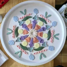 Jellystone |Senzorická antistresová mandala pre deti | pastelová