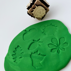 Jeseň - obtlačávacia kocka