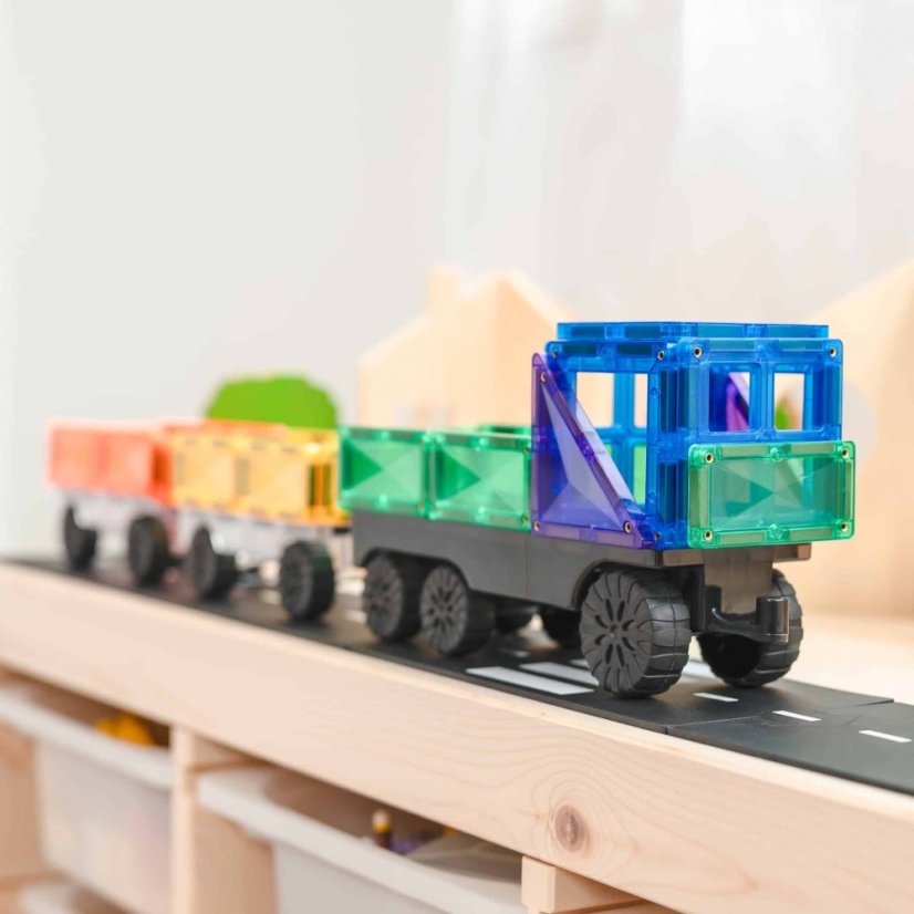 Connetix Tiles | 50 kusů | Transport Pack Rainbow