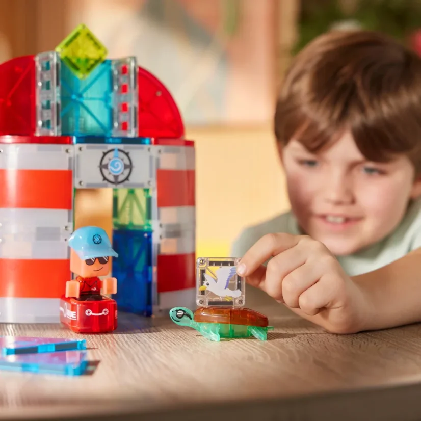 MAGNA-TILES | Magnetická stavebnice Lighthouse Rescue | 26 dílů