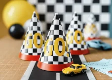 PARTYDECO | Párty klobúčiky | GO!, 16 cm, mix 6ks
