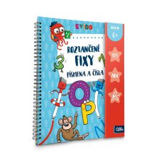 Albi Roztančené fixy - Písmena a čísla