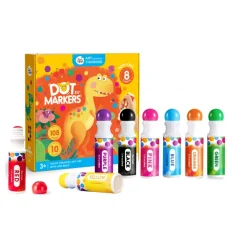 Jar Melo Farby v tube s omaľovánkami 8 ks