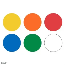 Creall prstové barvy 6 x 250 ml, mix barev