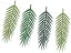 PARTYDECO | Girlanda | Aloha, Tropické listy, 1,25 m