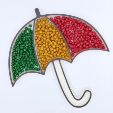 Dáždnik - tácka pre mokré hranie