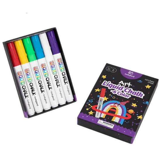 Tookyland Tekuté křídy - 6 barev