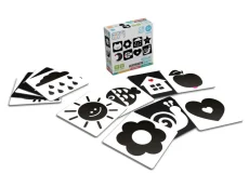 KUKI KUK Véééliké kontrastní karty - Pro miminka