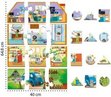 Vzdělávací eko puzzle | MŮJ EKO DŮM