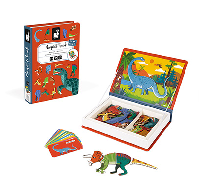 Janod Magnetibook Dinosauři