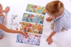 KUKI KUK Veľké puzzle loto Ročné obdobie