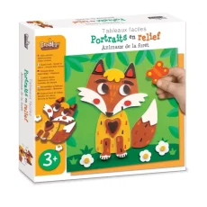 Crea Lign Pěnové obrázky lesní zvířátka