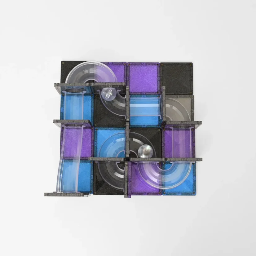 Connetix Tiles | guličková dráha Galaxy | 61 ks