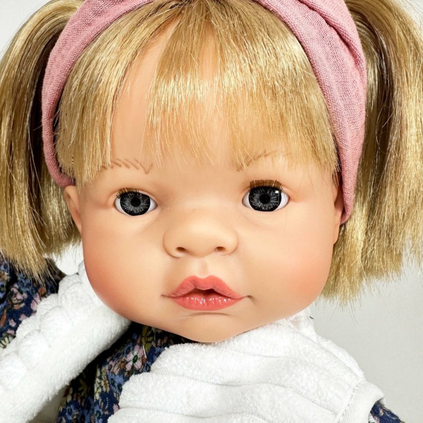 NINES Plaváček s vlásky JOY 37 cm
