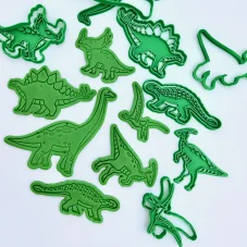 Dinosaury - vykrajovače - súprava 6 ks