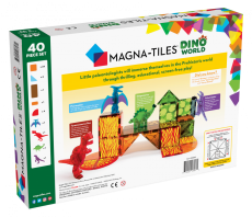 Magna Tiles - Svět dinosaurů - 40 ks