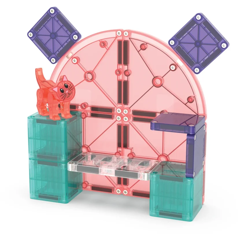 Magna Tiles - Magnetická stavebnice Cat Tree 13 dílů