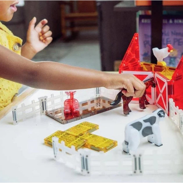 Magna Tiles | Zvířátka na farmě | 25 ks