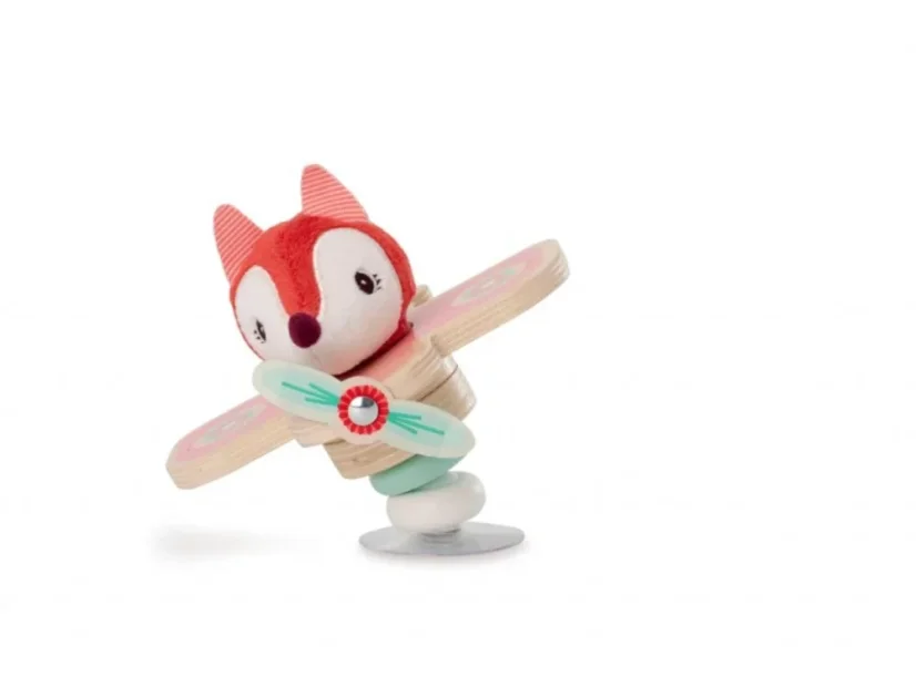 Lilliputiens -  houpací letadlo s pilotem - liška Alice