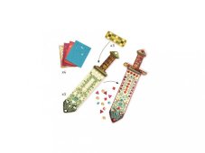 DJECO DIY třpytivé meče pro rytíře