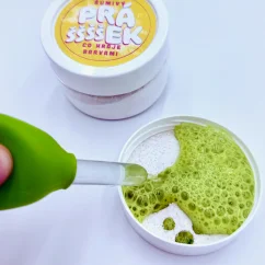 Šumivý práššššek - zelená