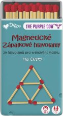 DITIPO | Magnetická hra | Zápalkové hlavolamy - na cesty
