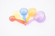 TickiT | Průhledné barevné odměrky | 5 ks