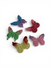 Motýl z pryskyřice 5ks