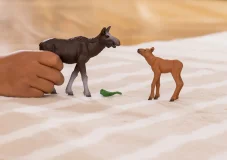 Schleich - Matka losa s mláďaťom