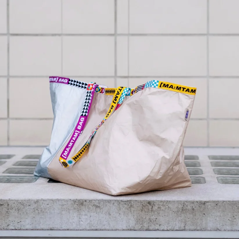 NOMAD shopper čierno-strieborná
