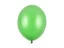 PARTYDECO Nafukovací pevné balónky 30cm, Metalické - různé barvy - Metalické barvy: Světle zelená