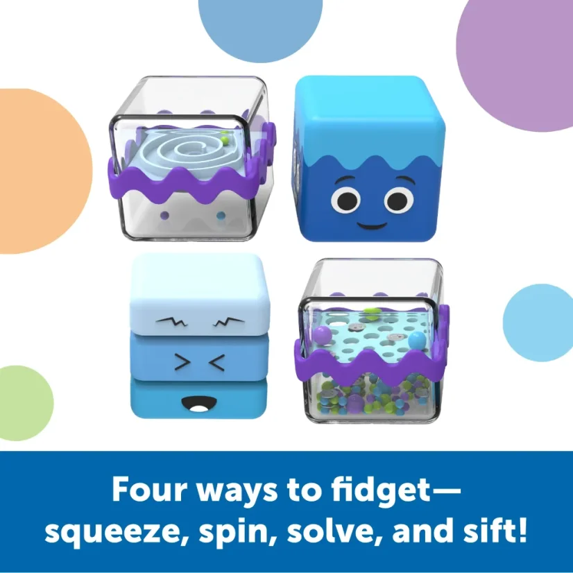 Learning Resources | sada antistresových kostek | Cool Down Cubes