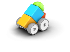 Geomag Magicube Auto 10 dílků