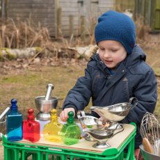 TTS Farebné plastové fľaše na elixíry 4ks