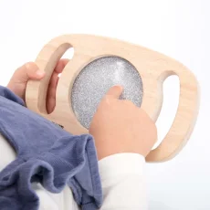 TickiT Easy Hold třpytivý panel - stříbrný