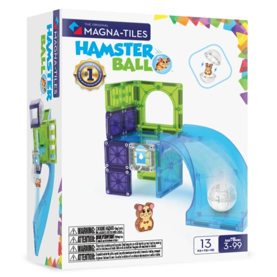 Magna Tiles - Magnetická stavebnice Hamster Ball 13 dílů