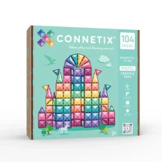 Connetix Tiles | 104 kusov | Pastelová