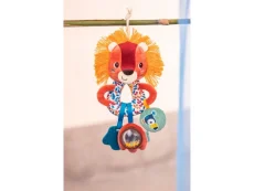 Lilliputiens - motorická hračka s aktivitami - lev Jack