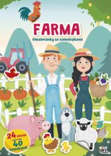 JIRI MODELS | Omalovánky se samolepkami | FARMA